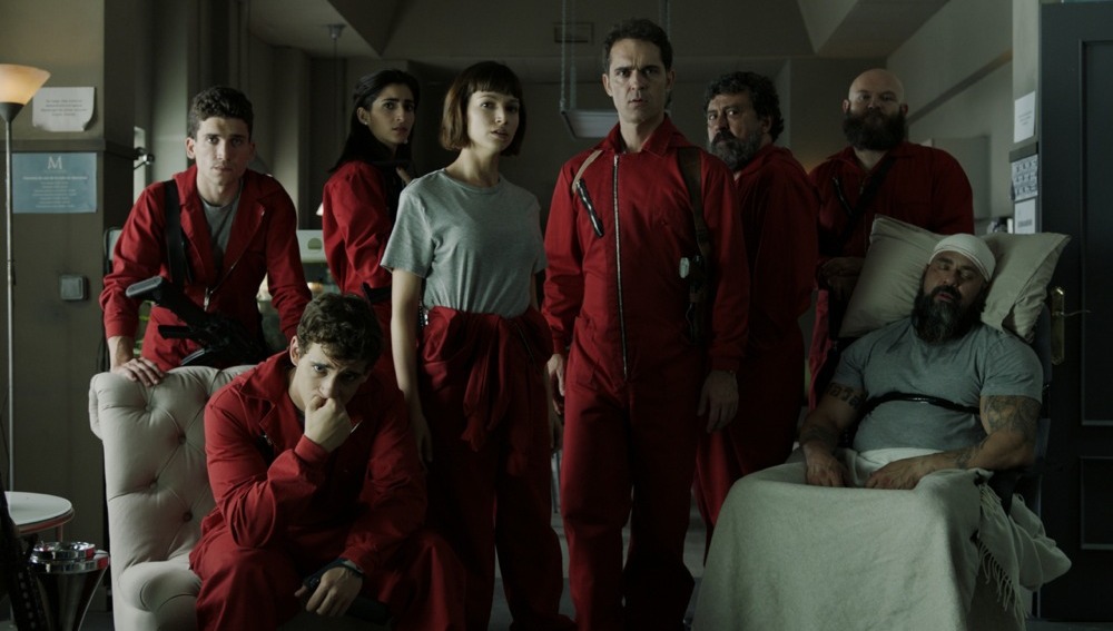 Imagen promocional de 'La casa de papel'.