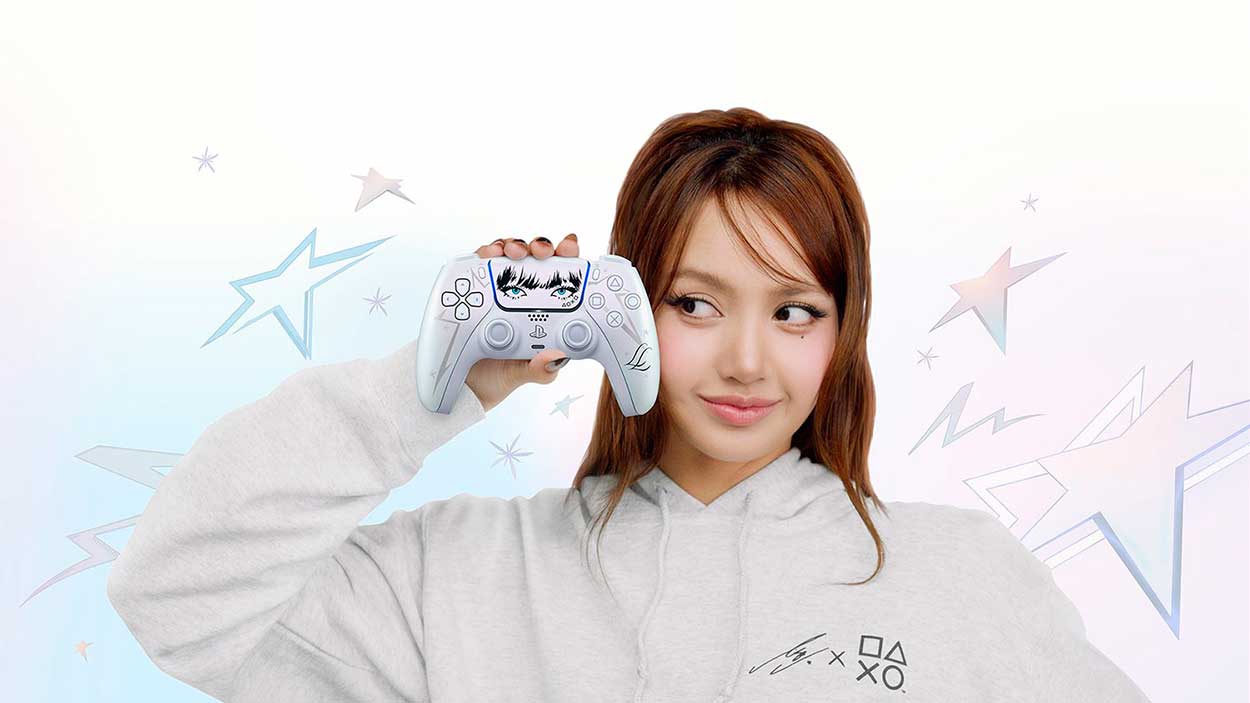 PlayStation presenta un DualSense inspirado en Lisa de Blackpink