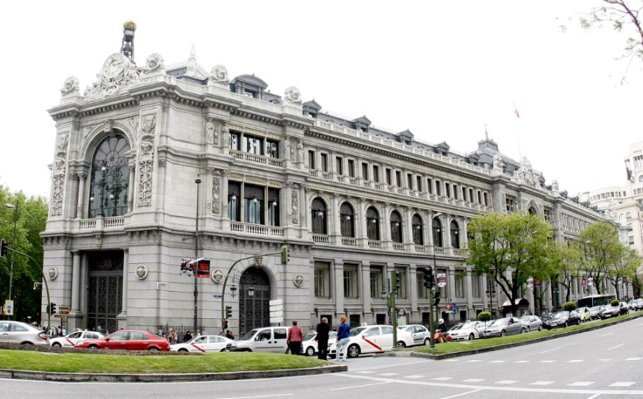 Vista de la fachada del Banco de España. EFE/Archivo