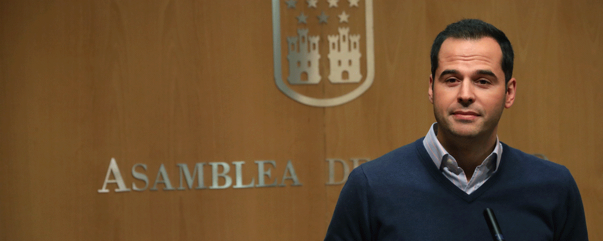 El candidato por Ciudadanos a la Comunidad de Madrid, Ignacio Aguado