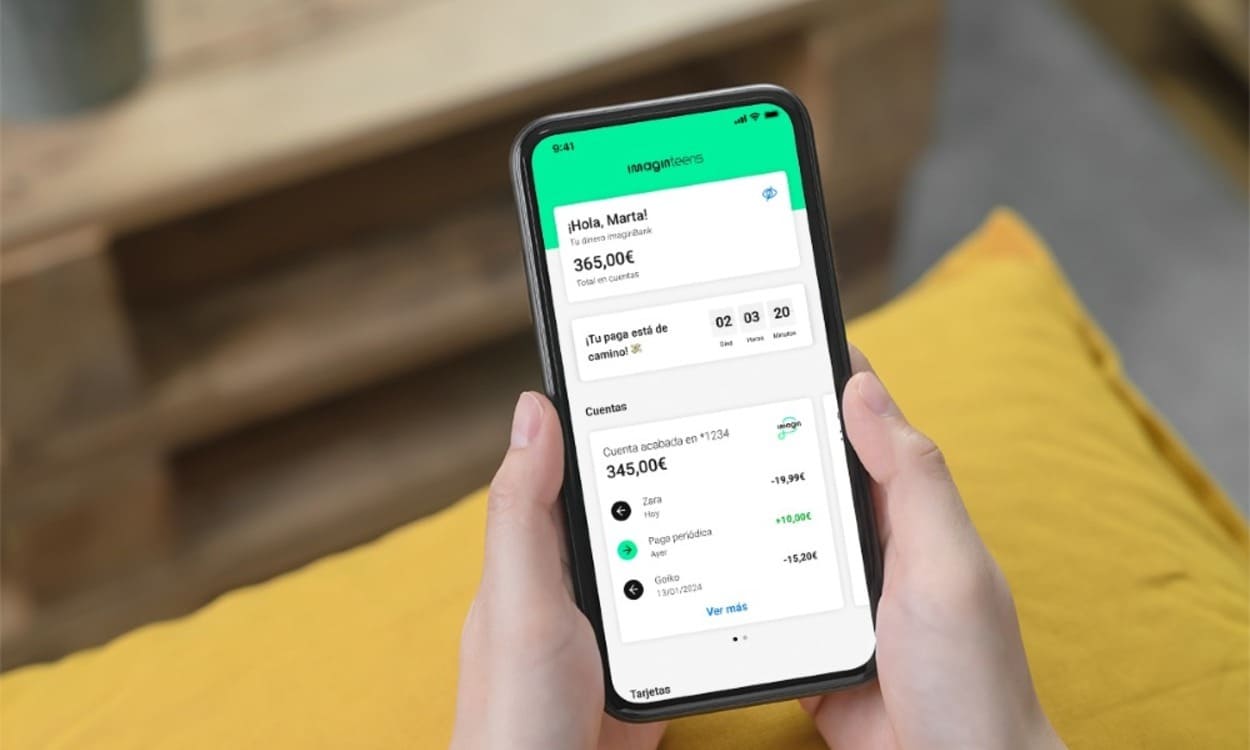 imaginKids e imaginTeens forman parte de la oferta de imagin para menores de edad. CAIXABANK