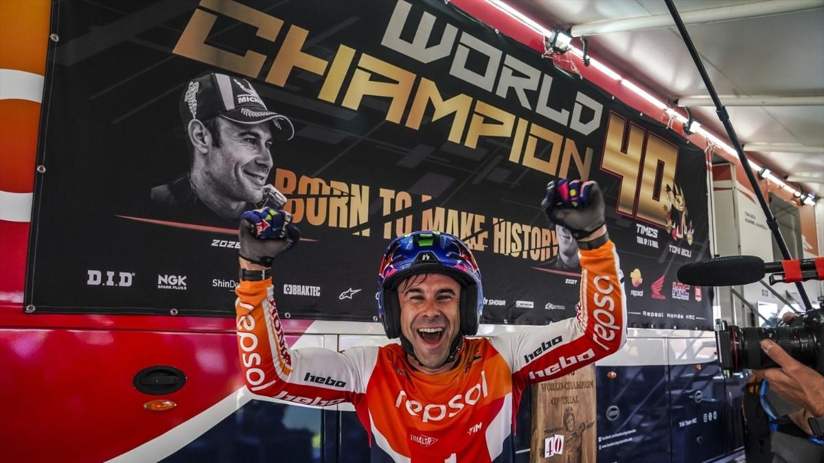 Toni Bou tras alzarse con un nuevo campeonato del mundo| EP