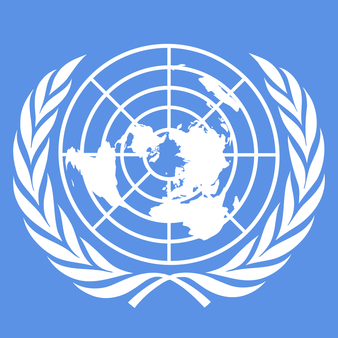 Logotipo de las Naciones Unidas. 