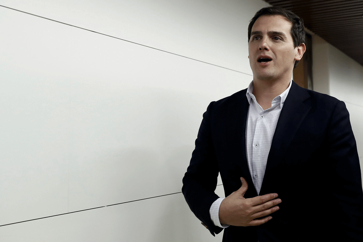 El presidente de Ciudadanos, Albert Rivera