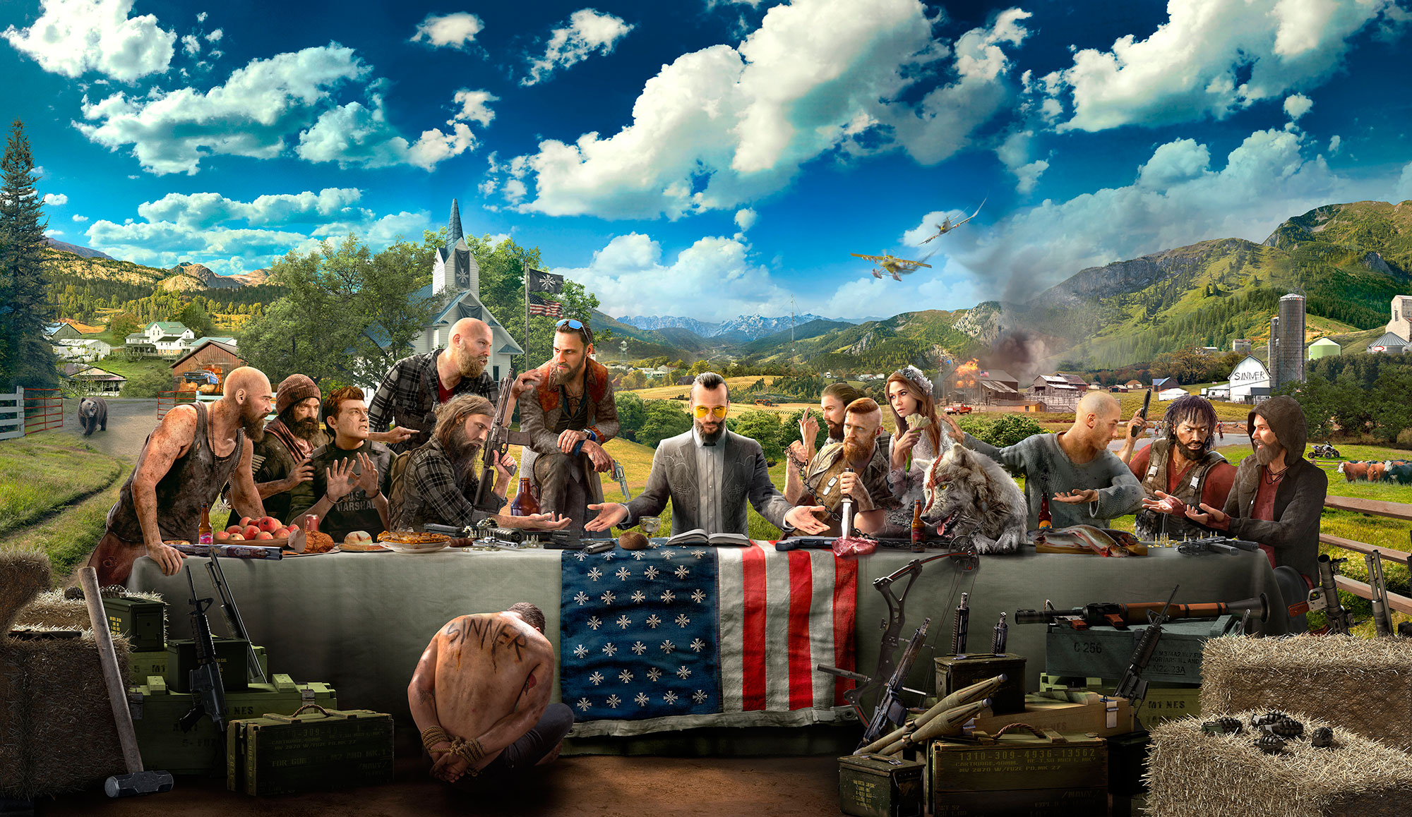 Arte gráfico de Far Cry 5