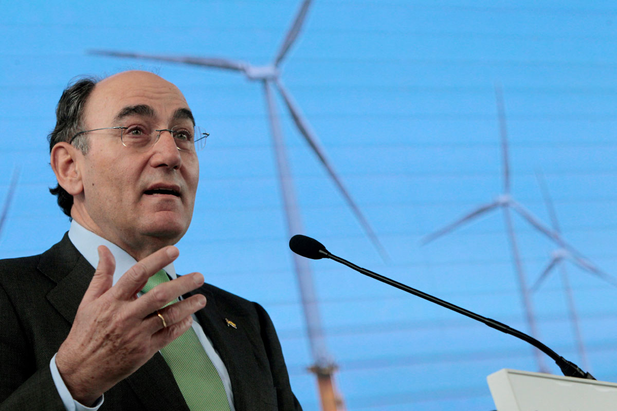 El presidente de Iberdrola, Ignacio Sánchez Galán