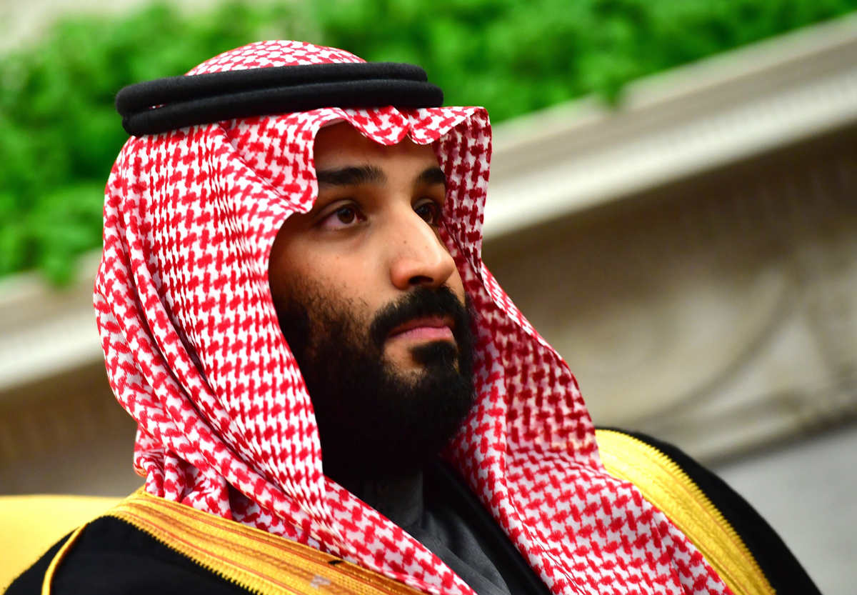 El príncipe heredero de la corona saudí, Mohamed bin Salman. 