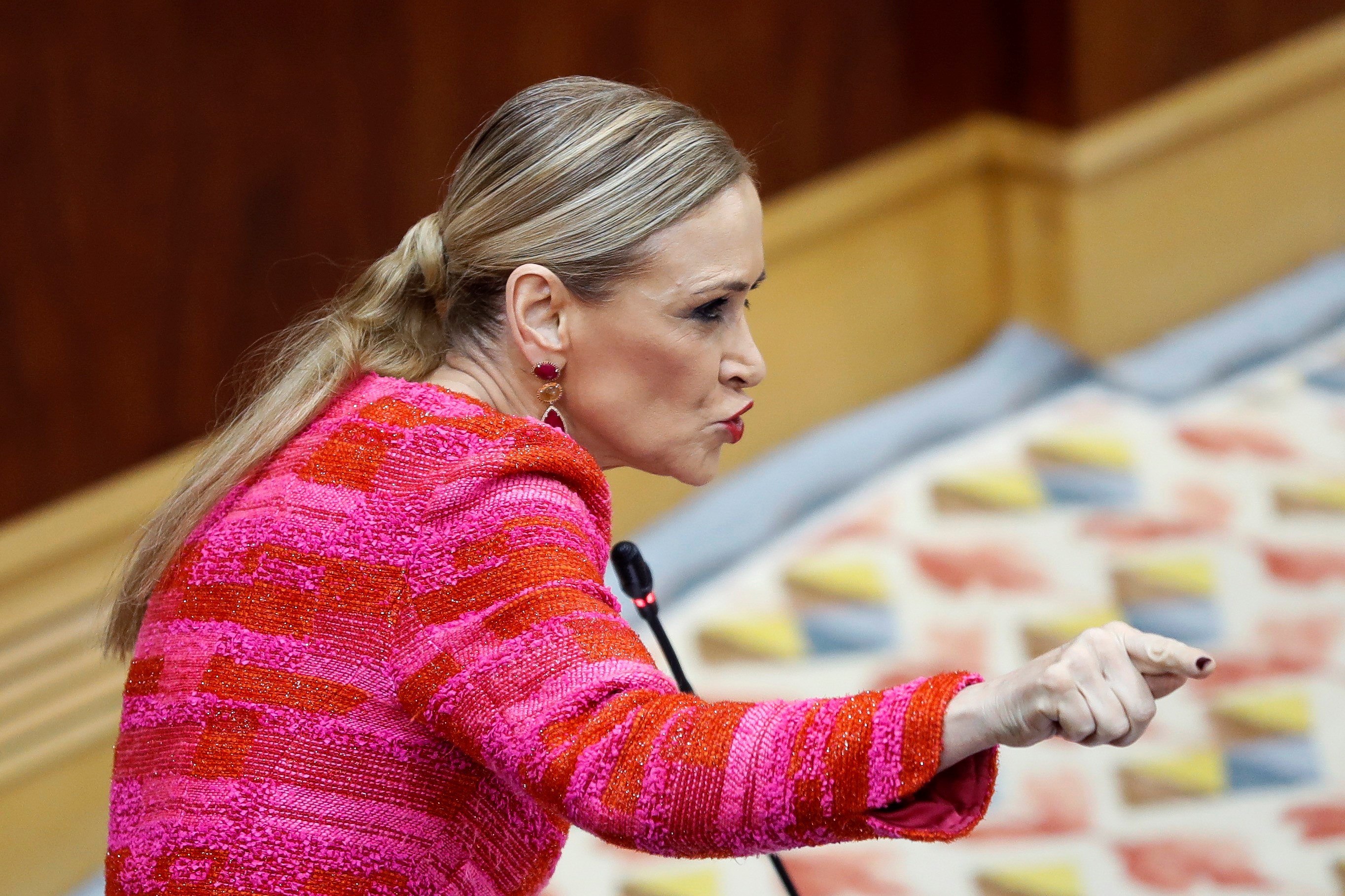 Cristina Cifuentes, presidenta de la Comunidad de Madrid.