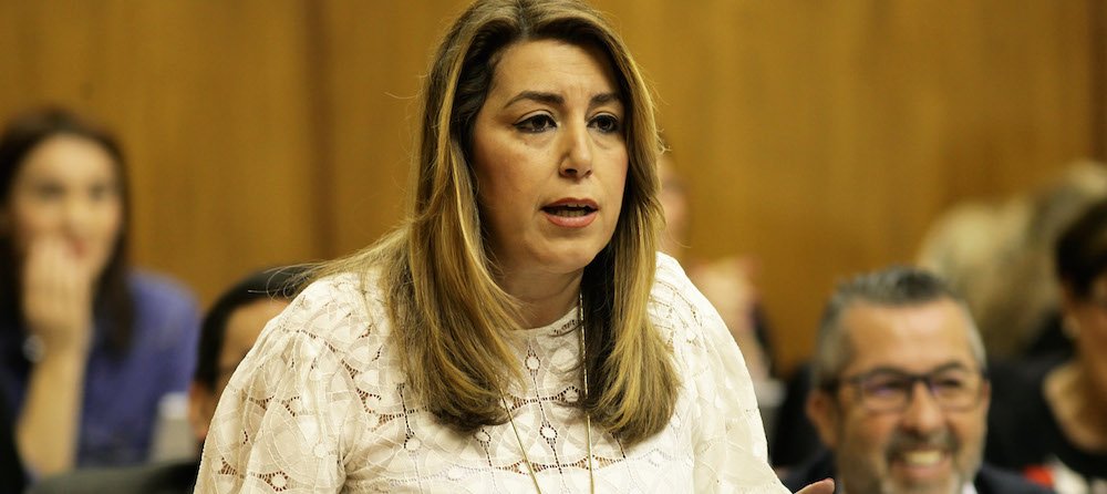 Susana Díaz, presidenta de la Junta.