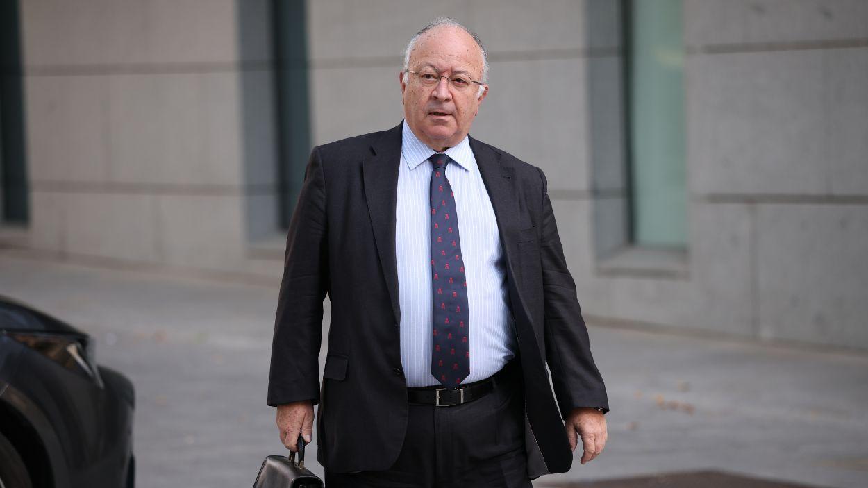 El abogado del PP, Alberto Durán, a su llegada a la Audiencia Nacional, a 8 de julio de 2026