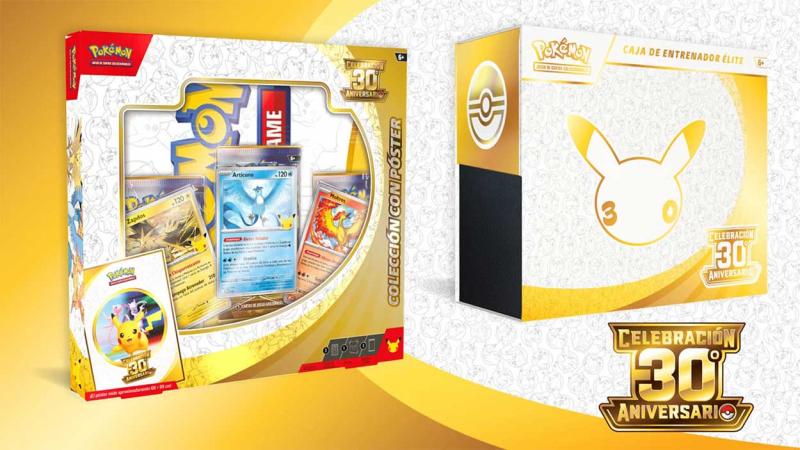 Cartas Pokémon por el 30º aniversario