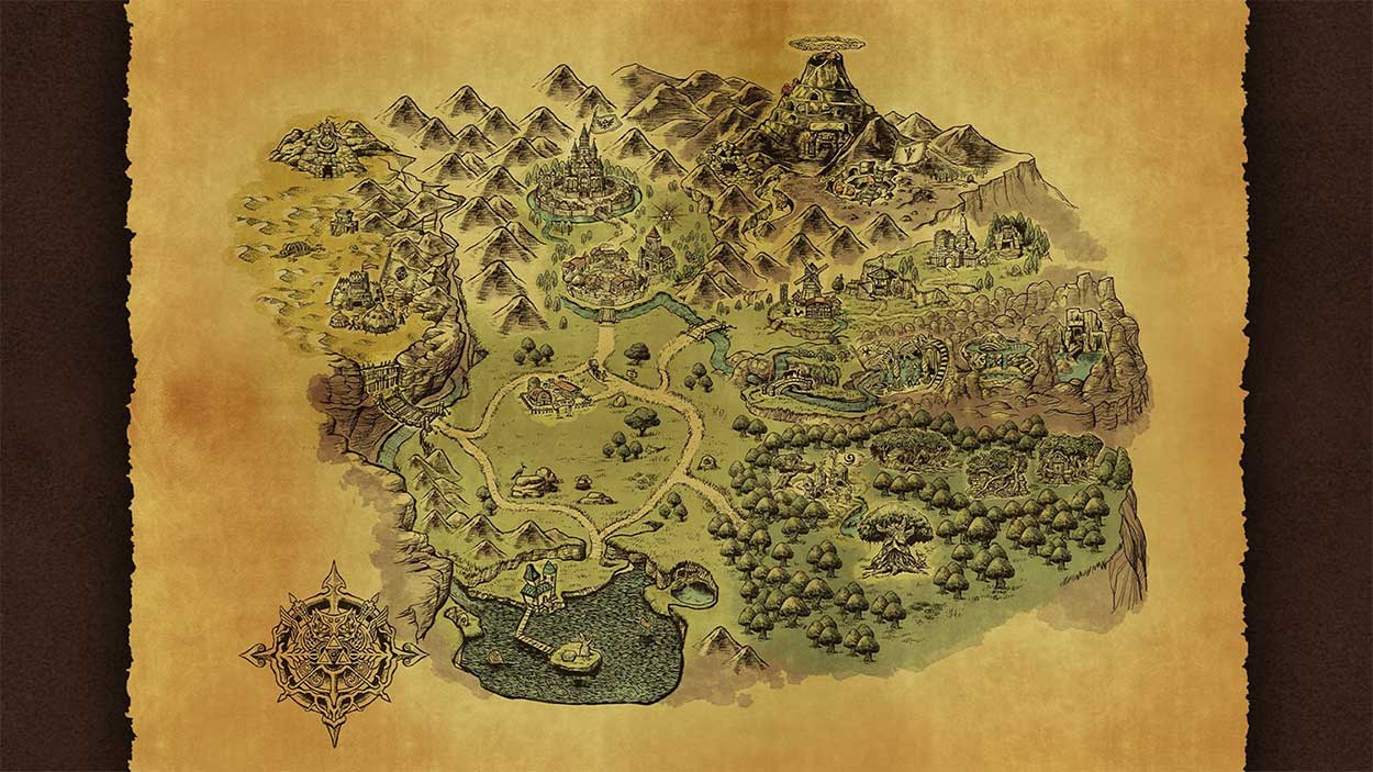 Mapa de The Legend Of Zelda: Ocarina Of Time