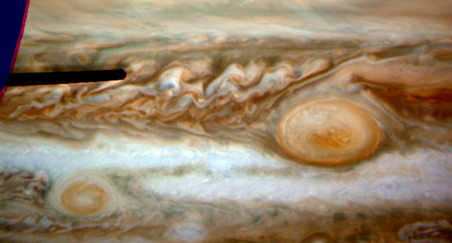 Gran Mancha Roja de Júpiter. Foto: NASA, ESA