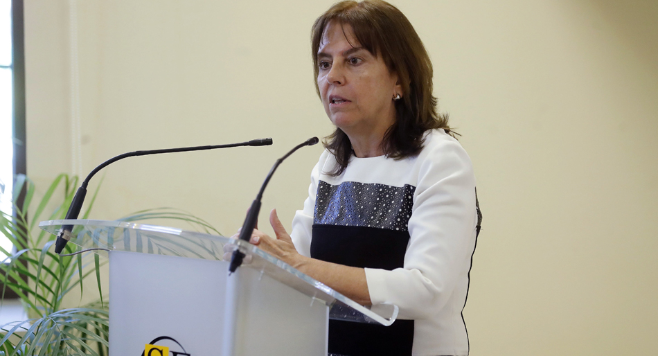 La presidenta de la Sociedad Estatal de Participaciones Industriales, Pilar Platero