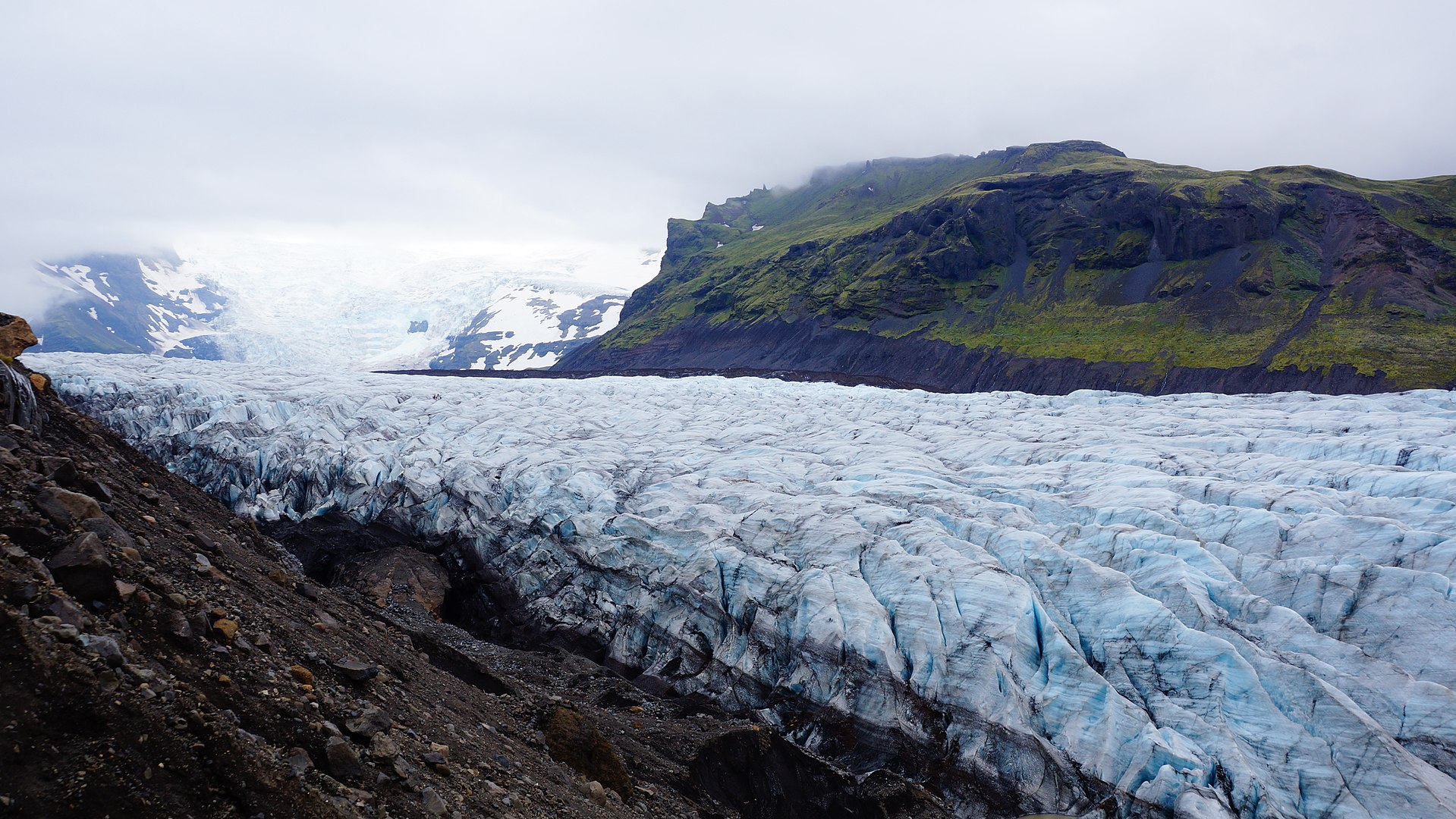 Glaciar de montaña. Foto: Alexander Marinescu