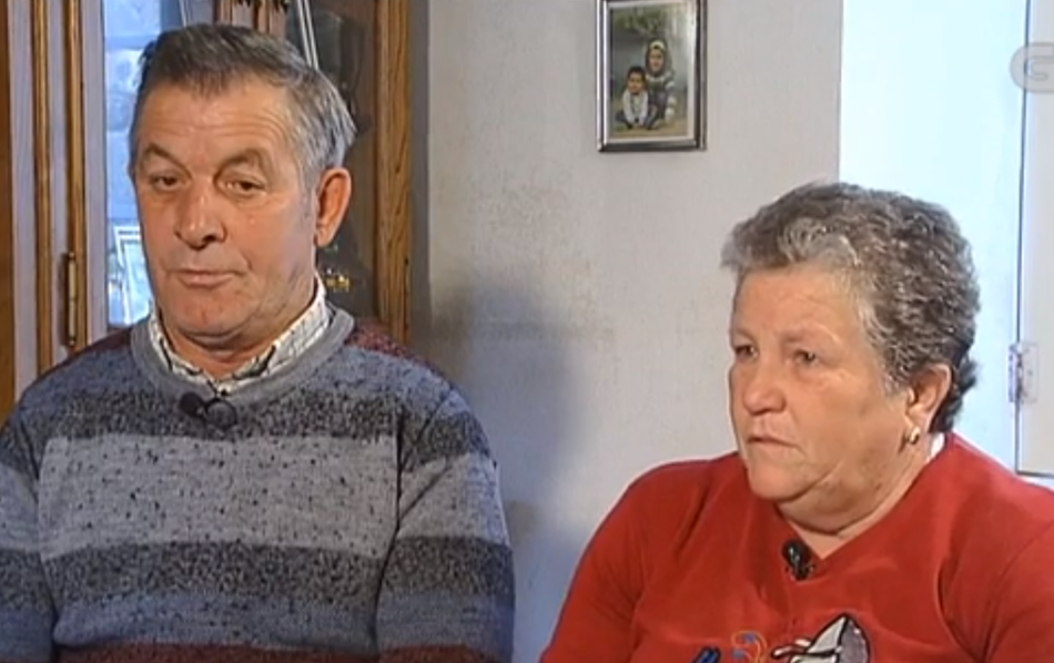 José Abuín y Margarita Gey, padres de José Enrique Abuín, 'El chicle'. 