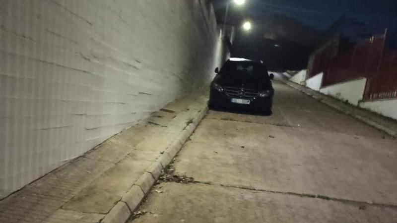 El vehículo del concejal aparcado una noche en las dependencias municipales. EP. El vehículo del concejal aparcado una noche en las dependencias municipales. EP.