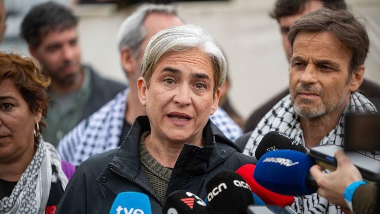 La exalcaldesa de Barcelona Ada Colau. EP