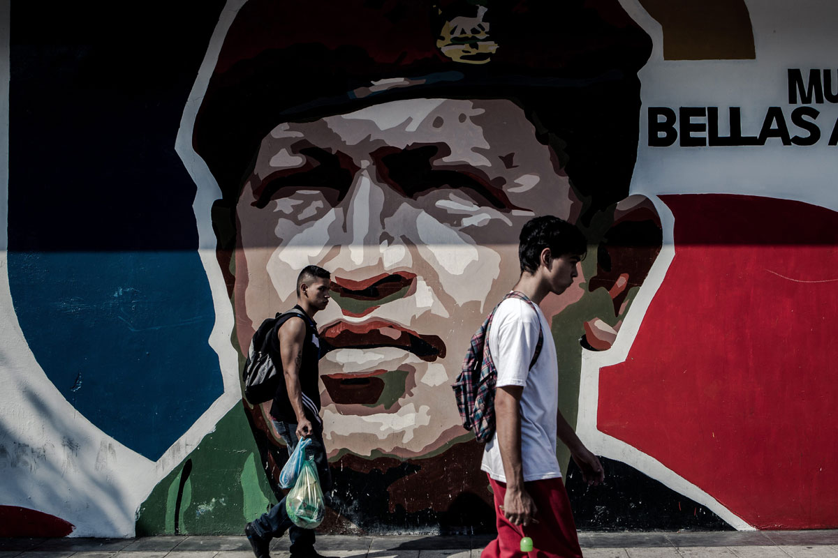 Grafiti de Hugo Chavez
