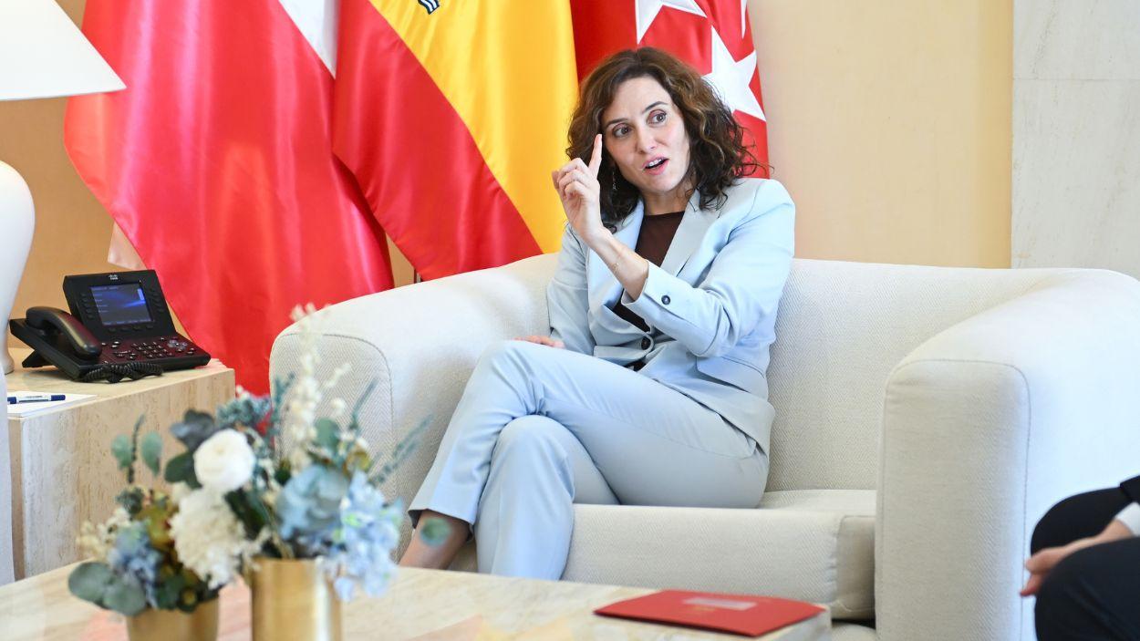 La presidenta de la Comunidad de Madrid, Isabel Díaz Ayuso. EP 4