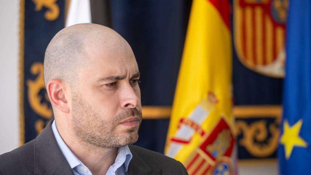 El delegado del Gobierno en Ceuta, Miguel Ángel Pérez Triano. EP
