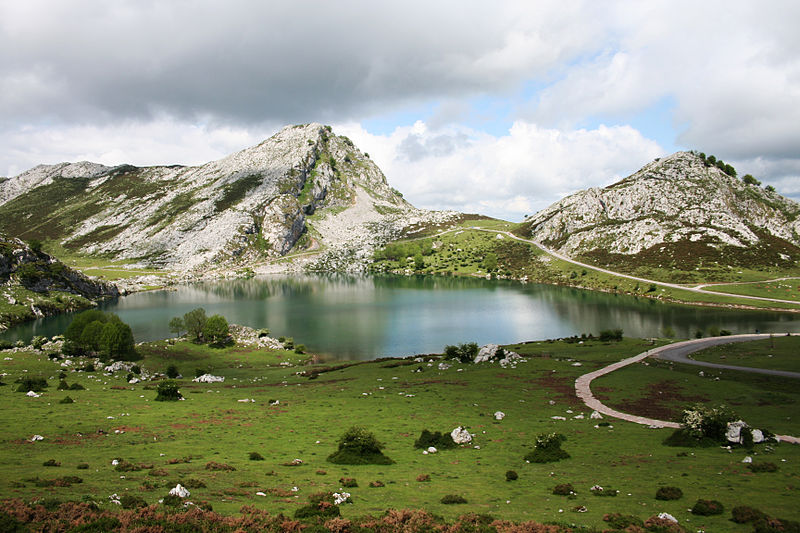 Los lagos se Covadonga, en Asturias