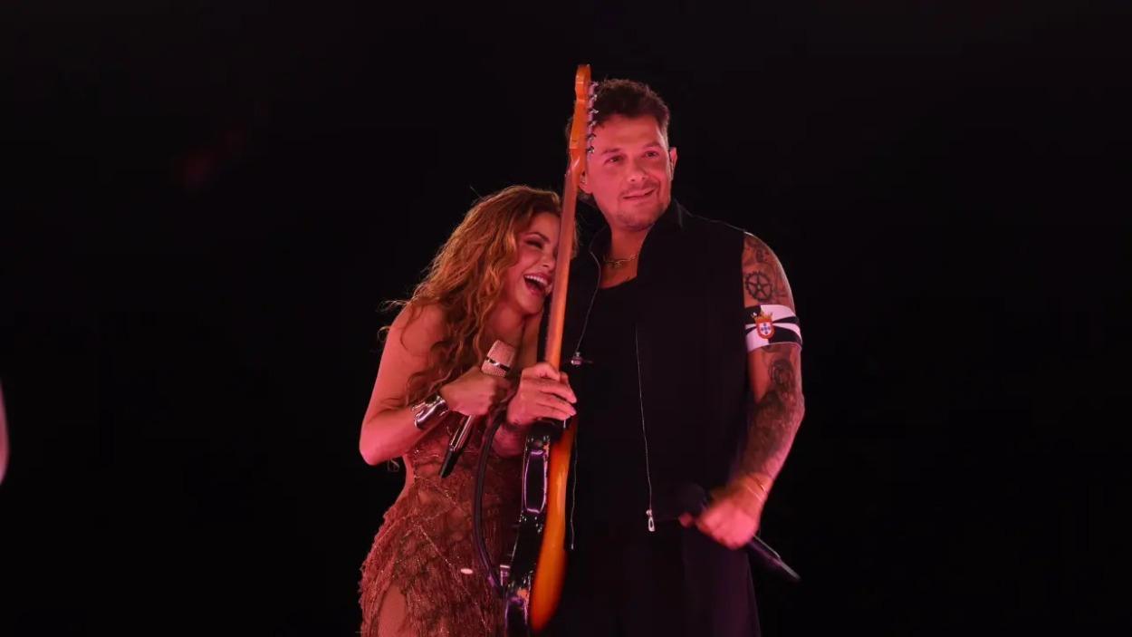 Shakira y Alejandro Sanz 
