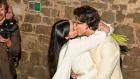 Dove Cameron y Damiano David durante su boda en la Toscana. GETTYIMAGES/AGOSTINO FABIO