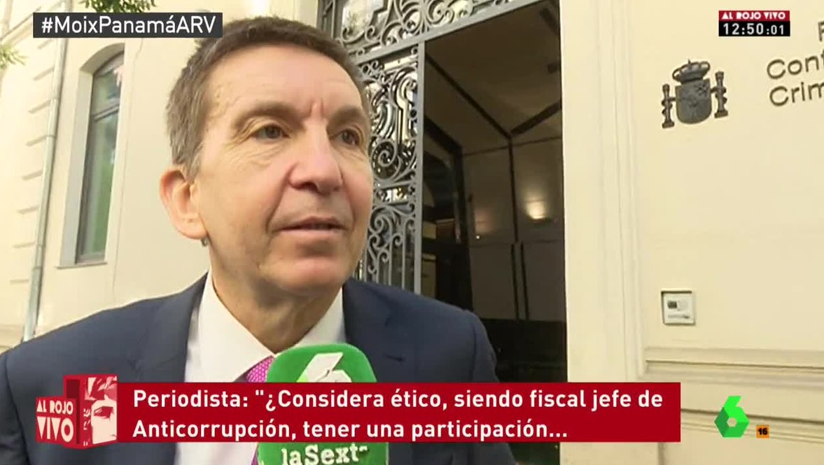 Manuel Moix responde tras conocerse que es propietario de una sociedad offshore en Panamá