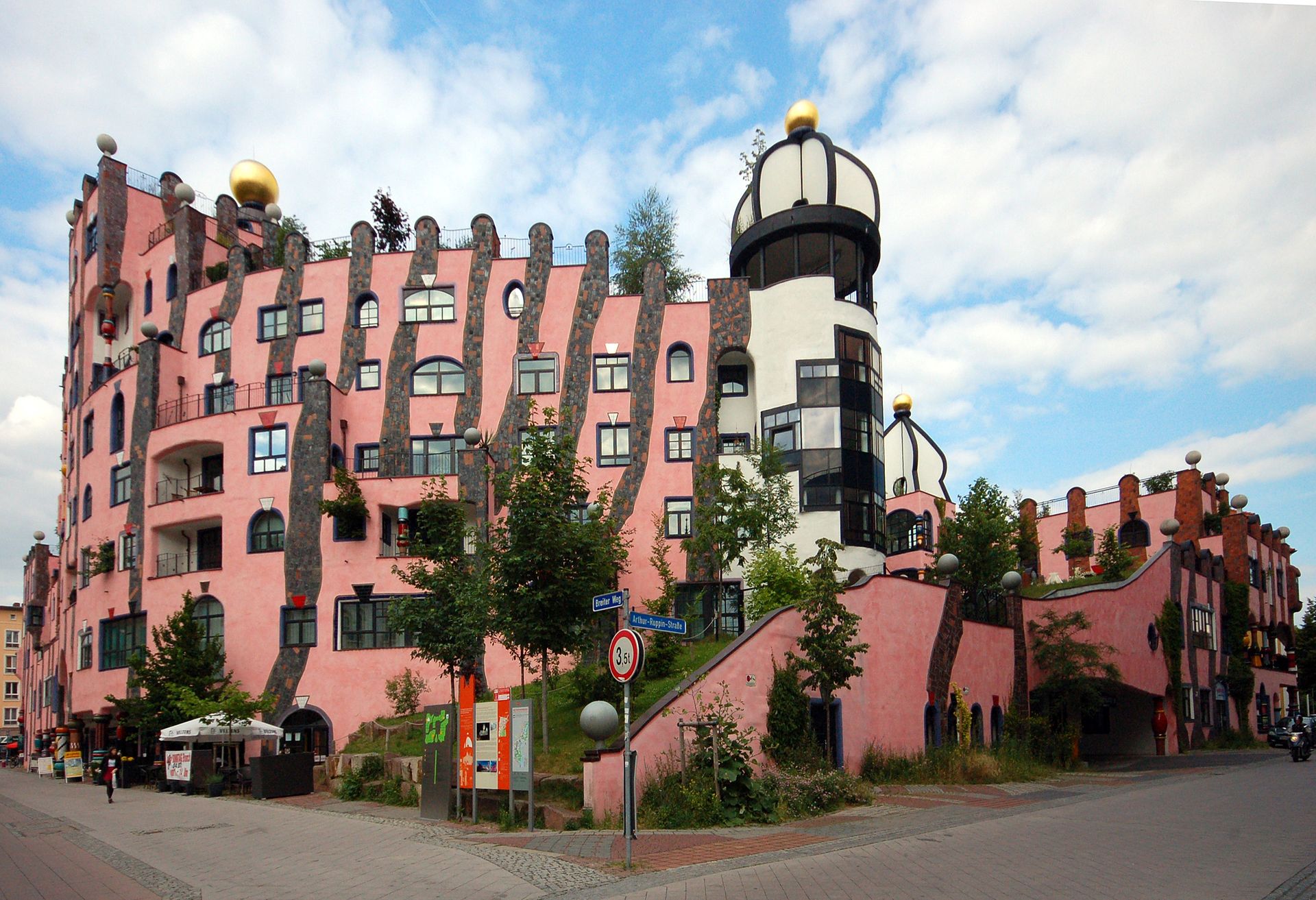 Ciudadela Verde de Magdeburgo. Foto: Ralf Roletschek