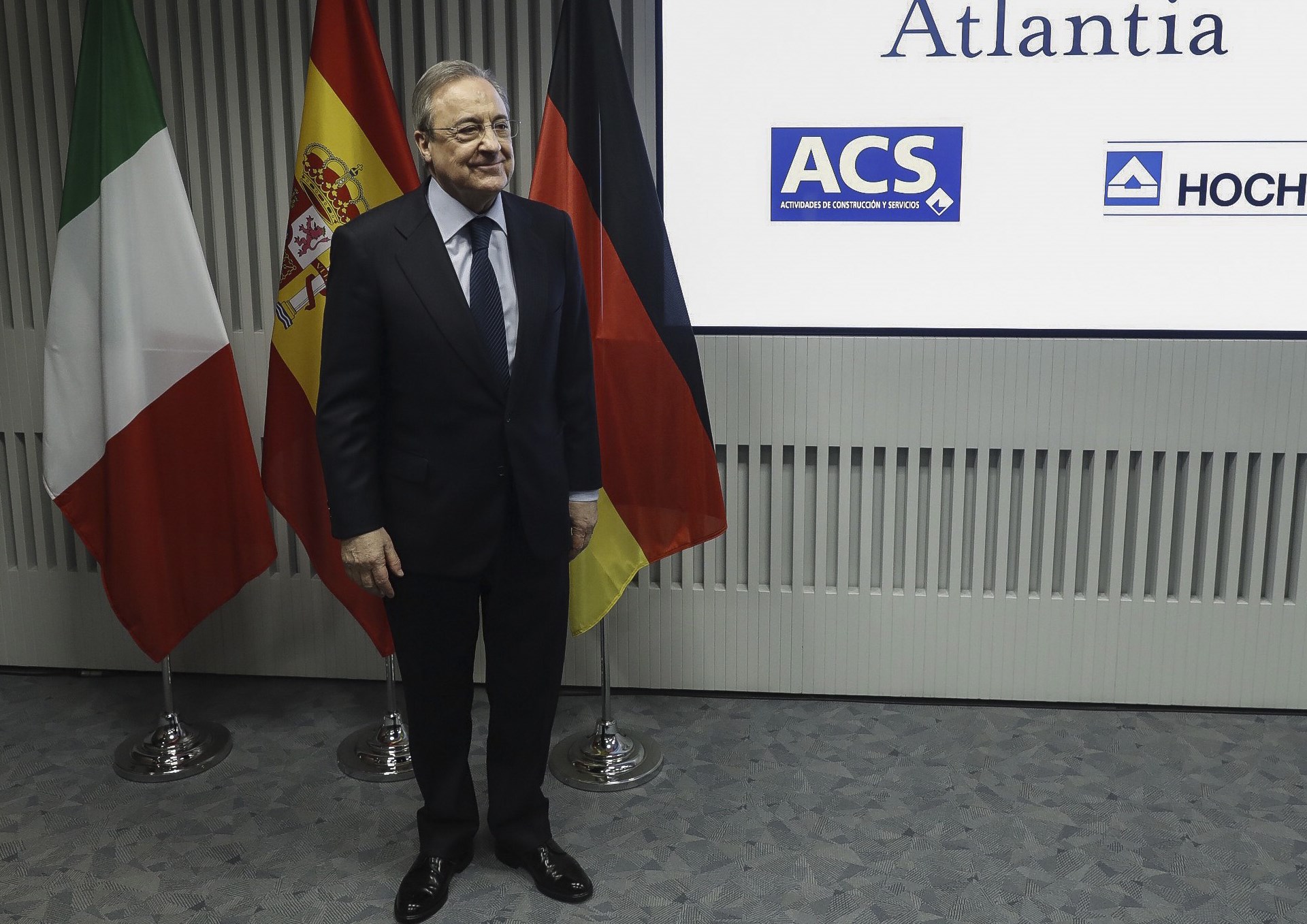 Florentino Pérez, presidente de ACS