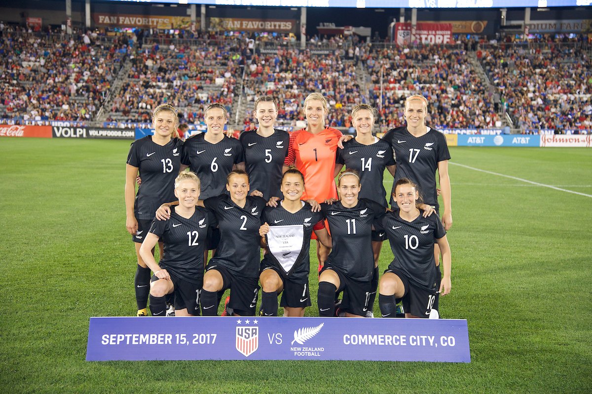 Selección femenina de fútbol de Nueva Zelanda. Foto: @NZ_Football