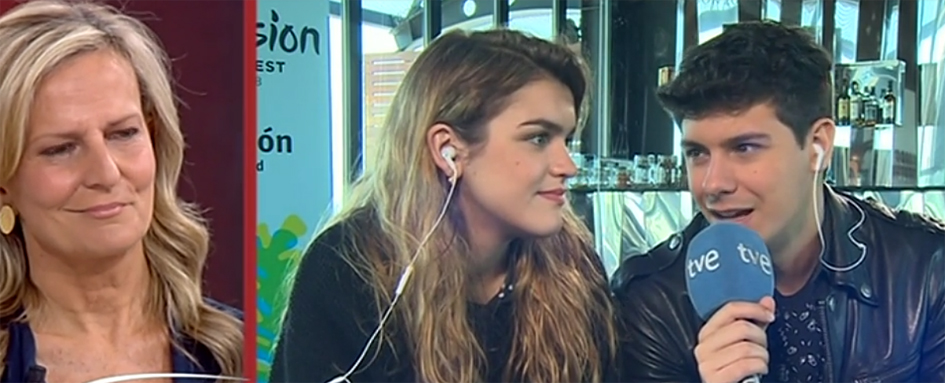 Isabel San Sebastián entrevista a Alfred y Amaia. 