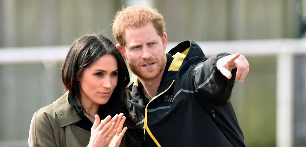 El príncipe Enrique y la estadounidense Meghan Markle. Archivo