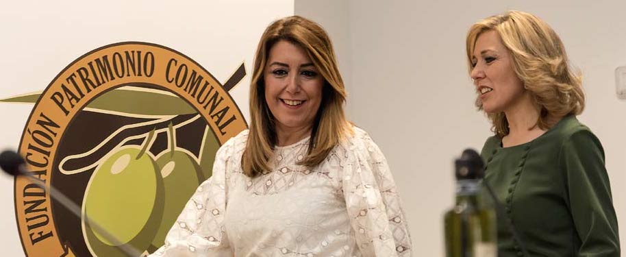 La presidenta andaluza Susana Díaz, en un acto este miércoles en Montoro.