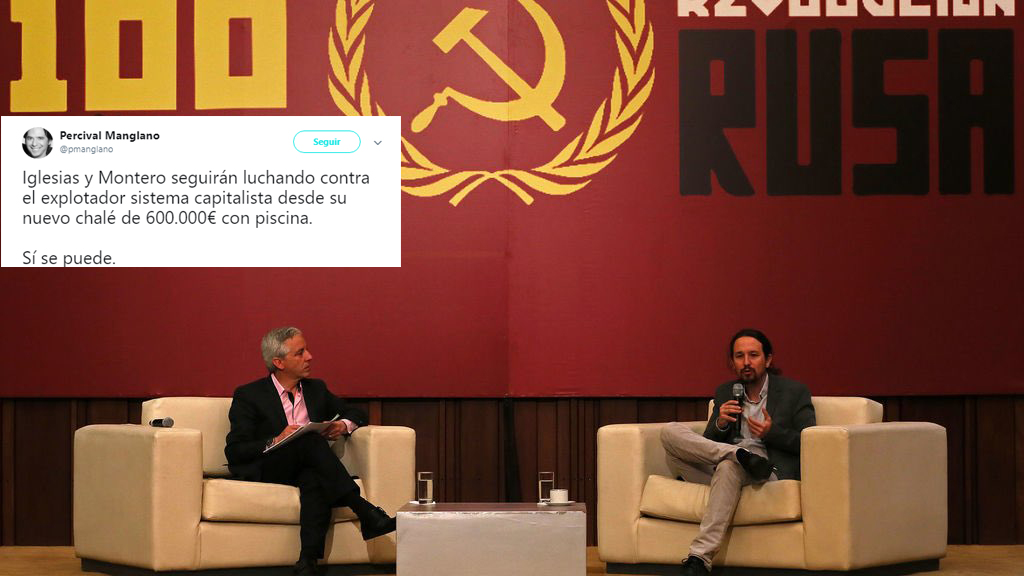 Percival Manglano y su tuit sobre Pablo Iglesias