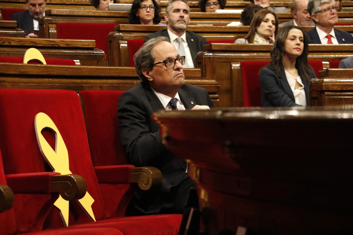 El president de la Generalitat, Quim Torra