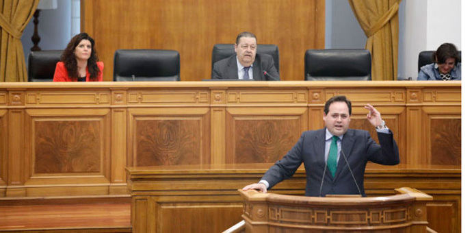 Francisco Núñez, portavoz del PP en el Parlamento de Castilla-La Mancha.