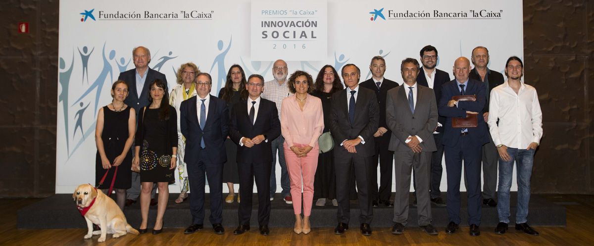 Entrega de premios Innovació social Obra Social la Caixa