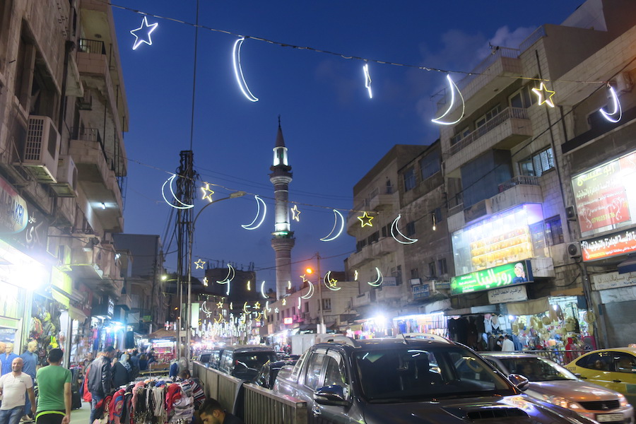 Ramadán en Ammán, Jordania.