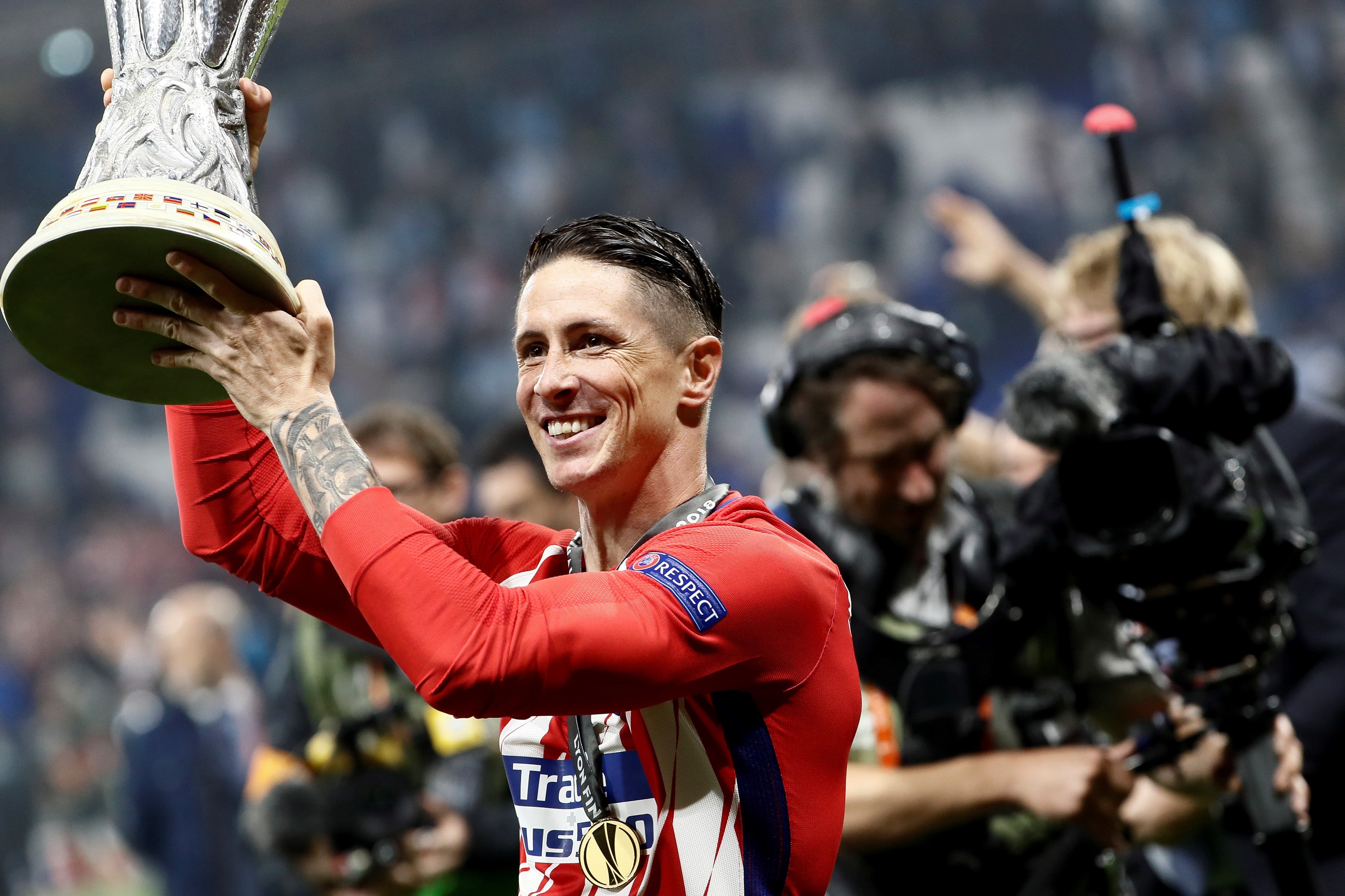 El jugador del Atlético de Madrid, Fernando Torres.