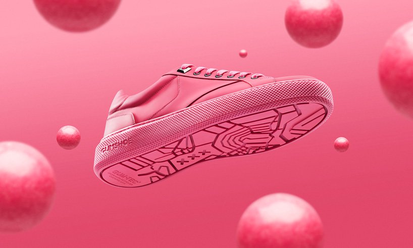  Gumshoe, la primera zapatilla fabricada con chicle reciclado