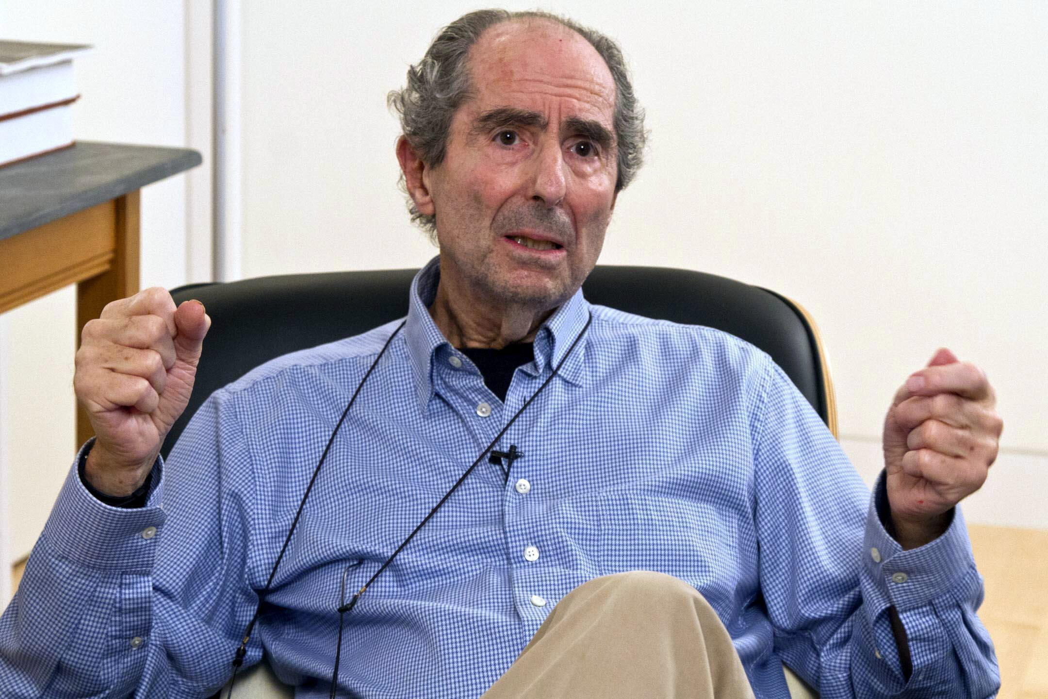 En la imagen, el escritor estadounidense Philip Roth, Premio Príncipe de Asturias de las Letras 2012.