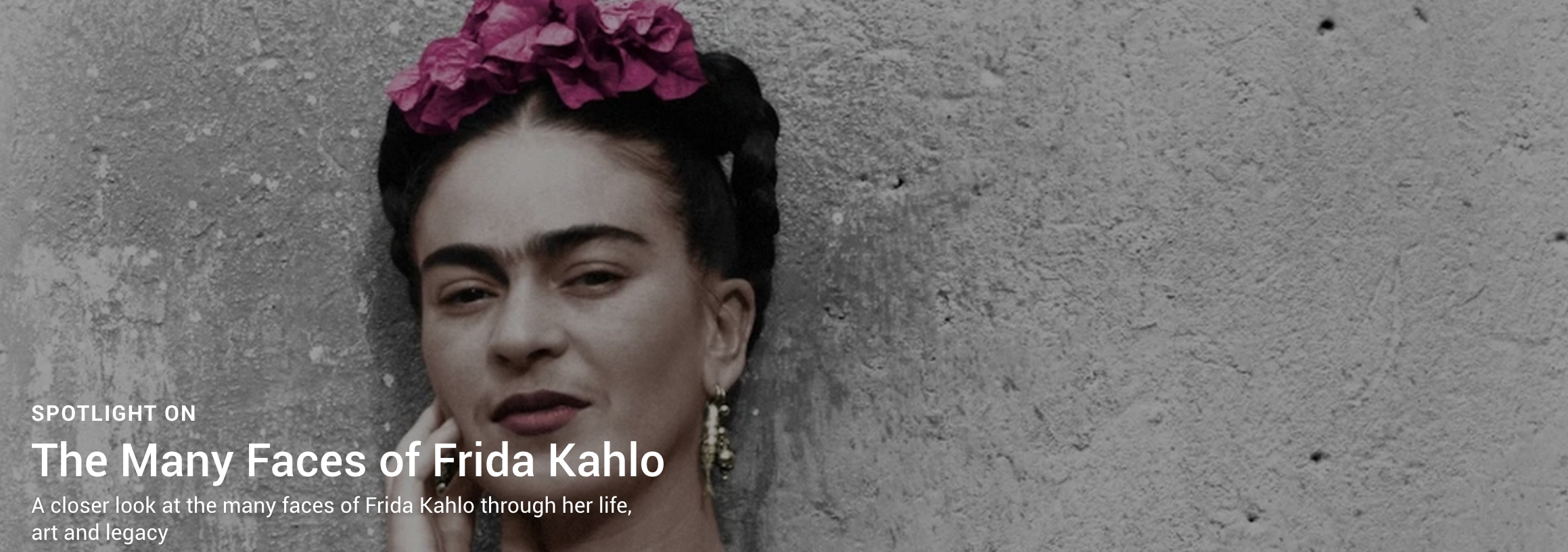 Portada de 'Caras de Frida Kahlo'. Imagen Google Arts