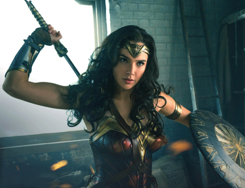 Captura de la película de 'Wonder Woman', con Gal Gadot como protagonista