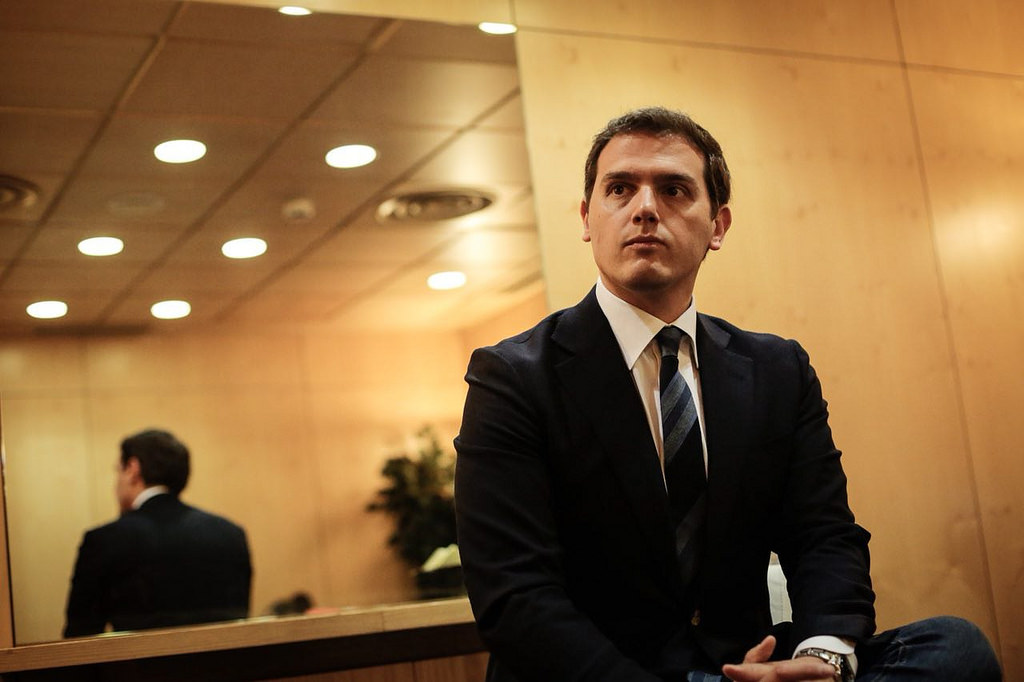 Albert Rivera durante el acto 'España Ciudadana'