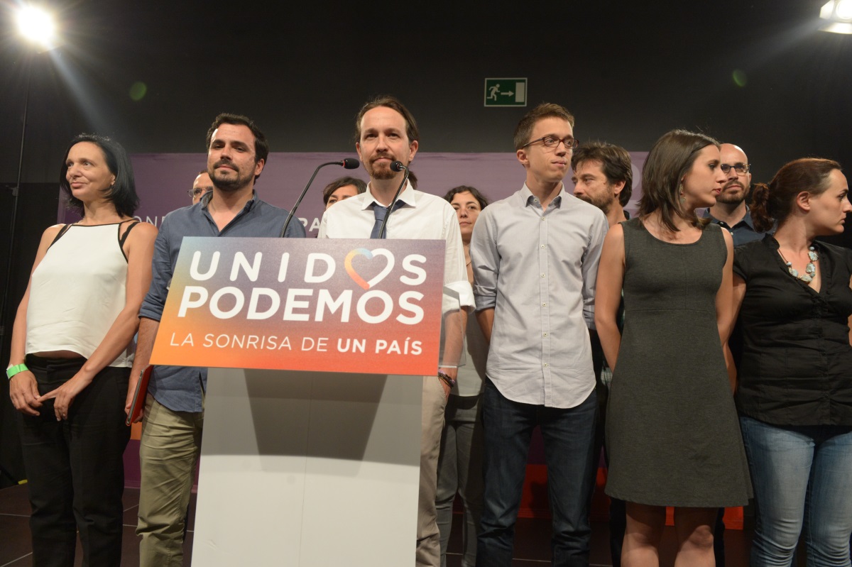 Acto de seguimiento de los resultados del 26J de Unidos Podemos fuente Flickr Podemos