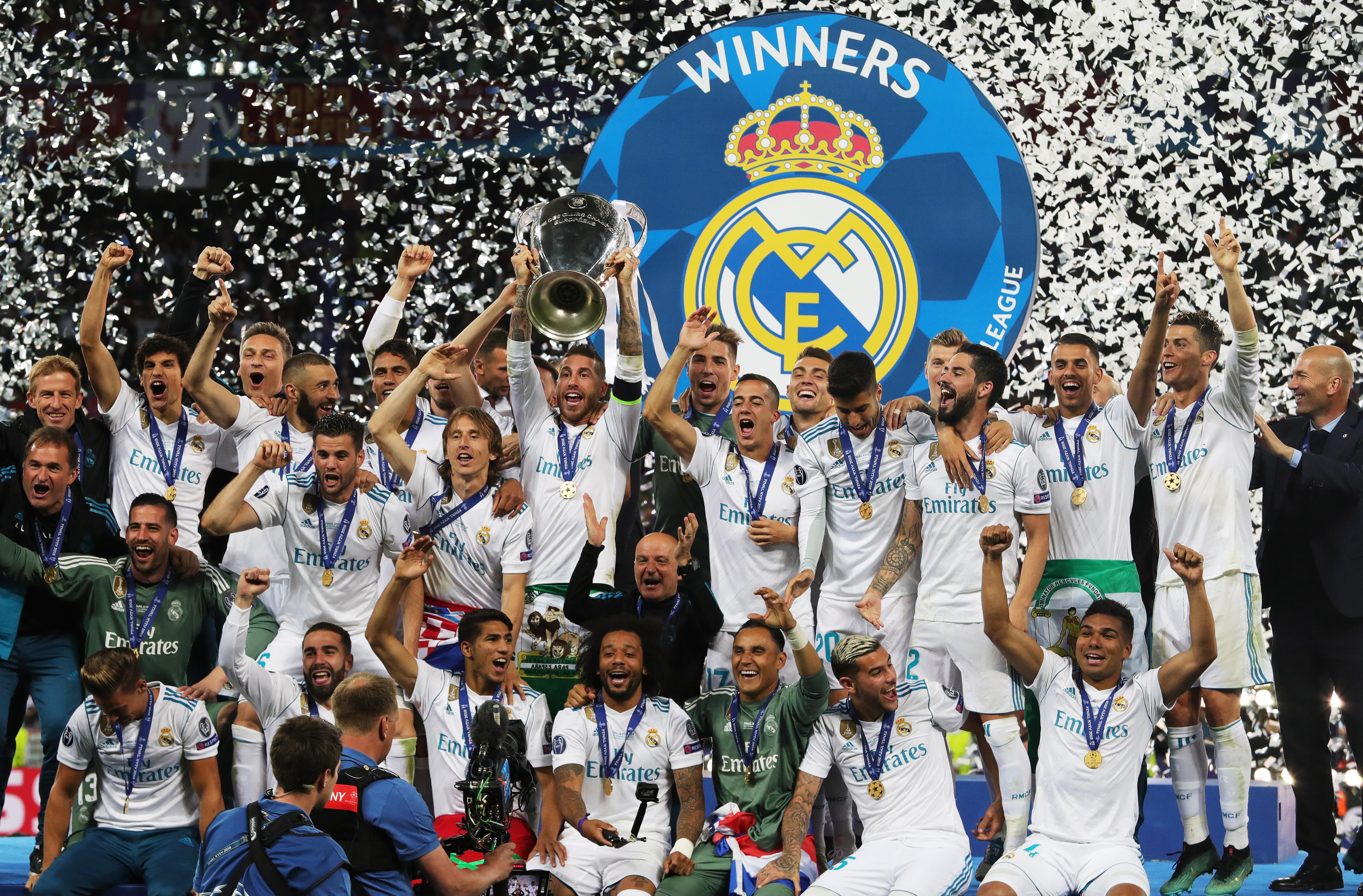 El Real Madrid es el único equipo de la historia en ganar 13 Copas de Europa