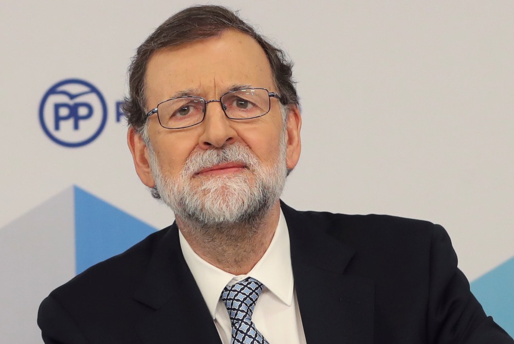 Mariano Rajoy caminando en Brasil
