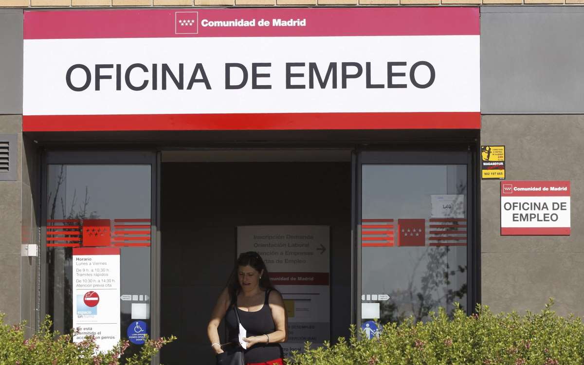 Una oficina de Empleo.